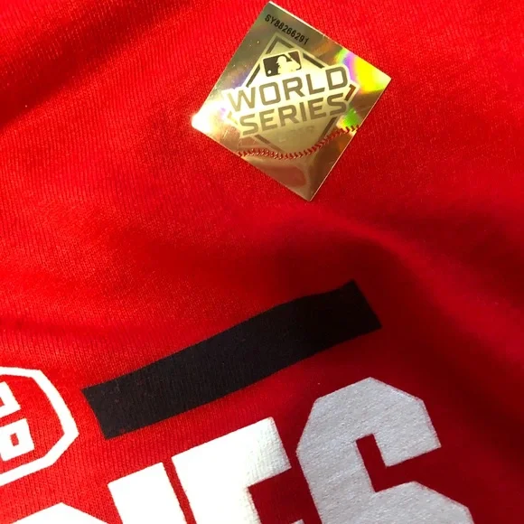 Washington Nationals World Series Champions 2019 T-shirt Size Youth Medium - Picture 5 of 8